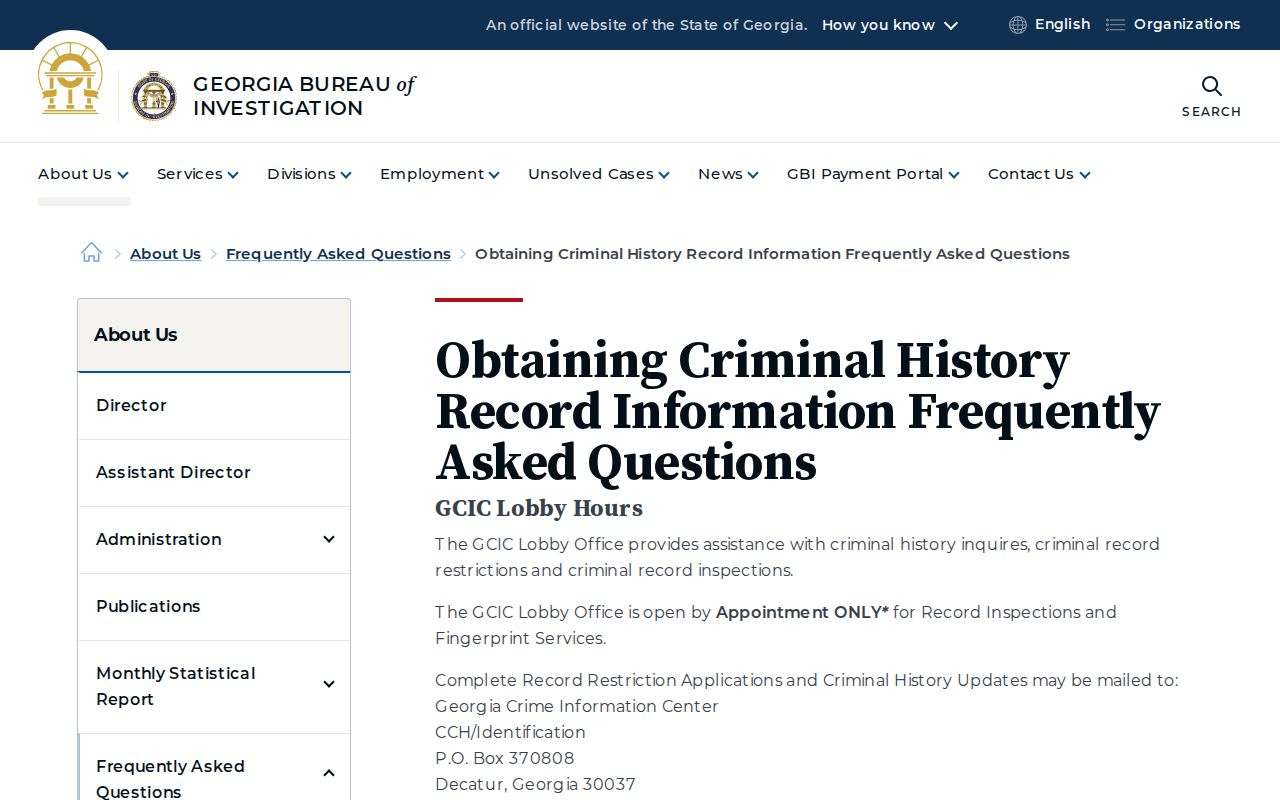 Greene County municipal warrant criminal history service distinction